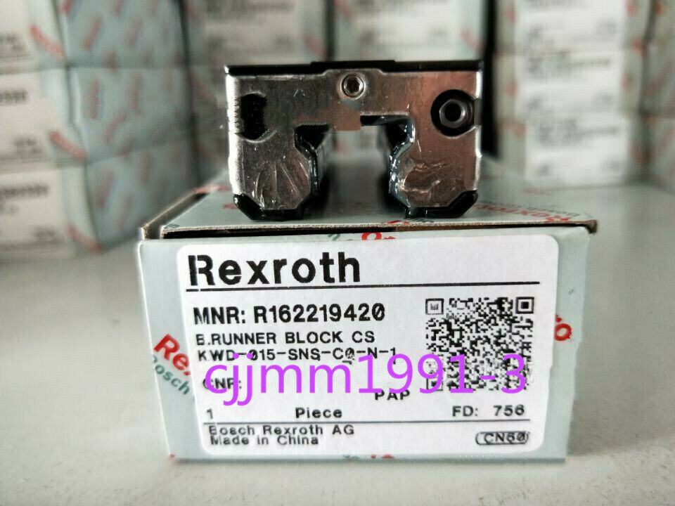 1PC REXROTH RUNNER BLOCK BALL BEARING - REXROTH