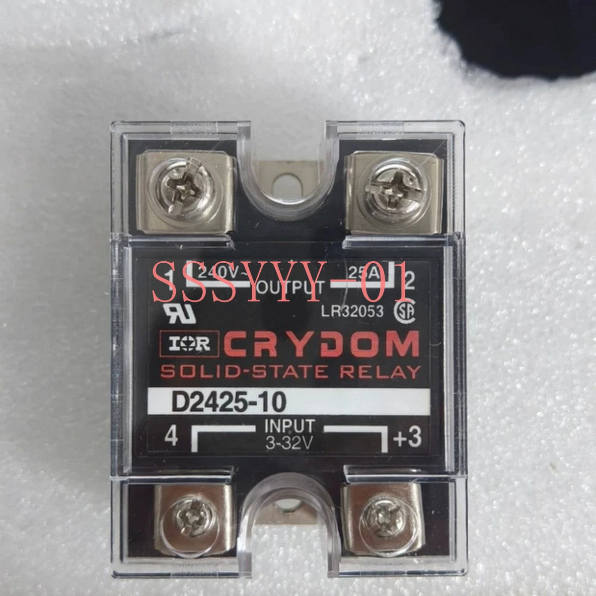 1PC Crydom D2425-10 Solid State Relay,3 To 32Vdc,25A
