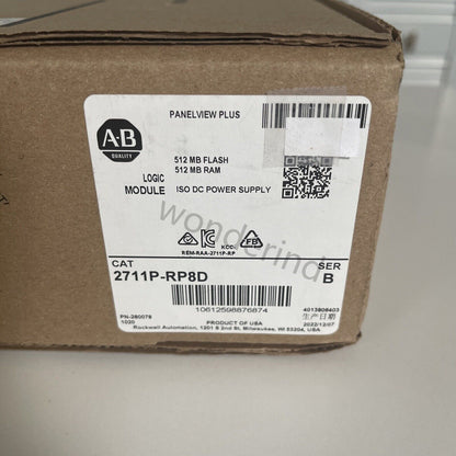 AB 2711P-RP8D B_PANELVIEW PLUS Logic Module Sealed for Professional Use - AB