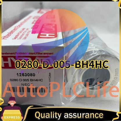 1253080 1PC HYDAC 0280D005BH4HC Hydraulic Filter Element One-year Warranty