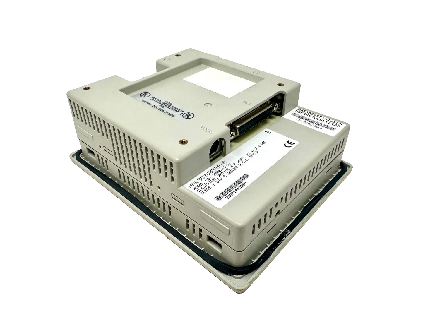 used GE FANUC MPK3D200S2P-A Total Control QuickPanel HMI - GE FANUC