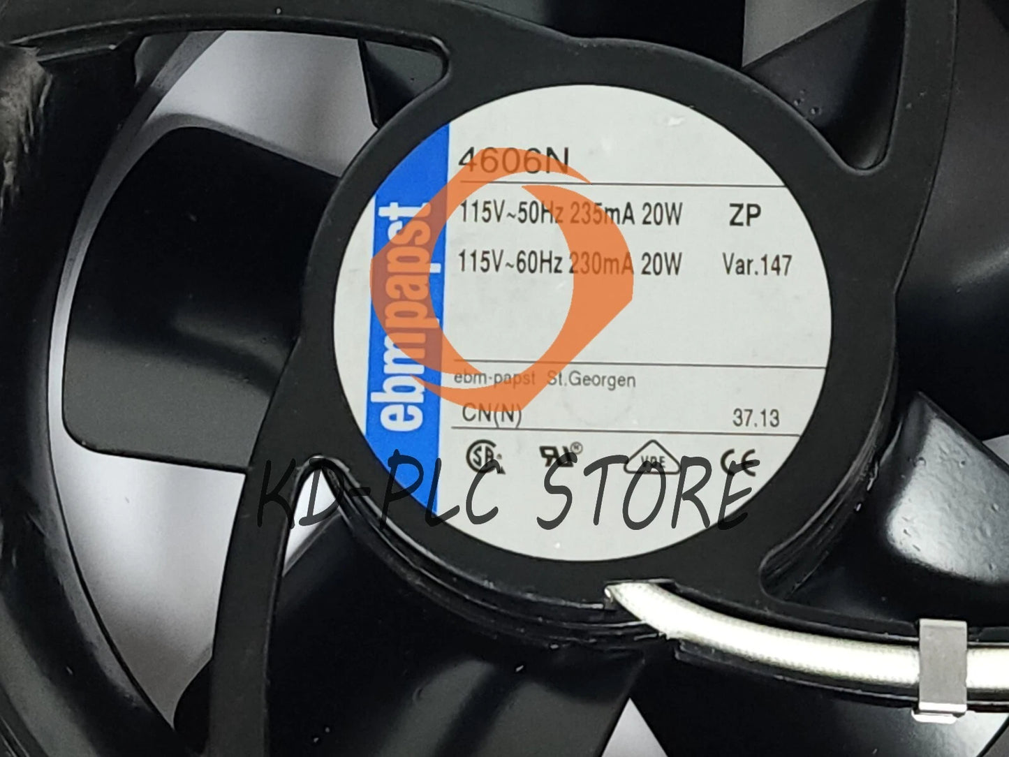 Ebmpapst 4606N Axial Fan 115VAC 19/18W 120*120*38mm Network Cabinet Cooling Fan
