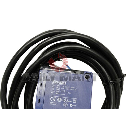 new  Schneider XUK5ARCNL2 Photoelectric Sensor Switch Diffuse NO/NC Relay 1.5m