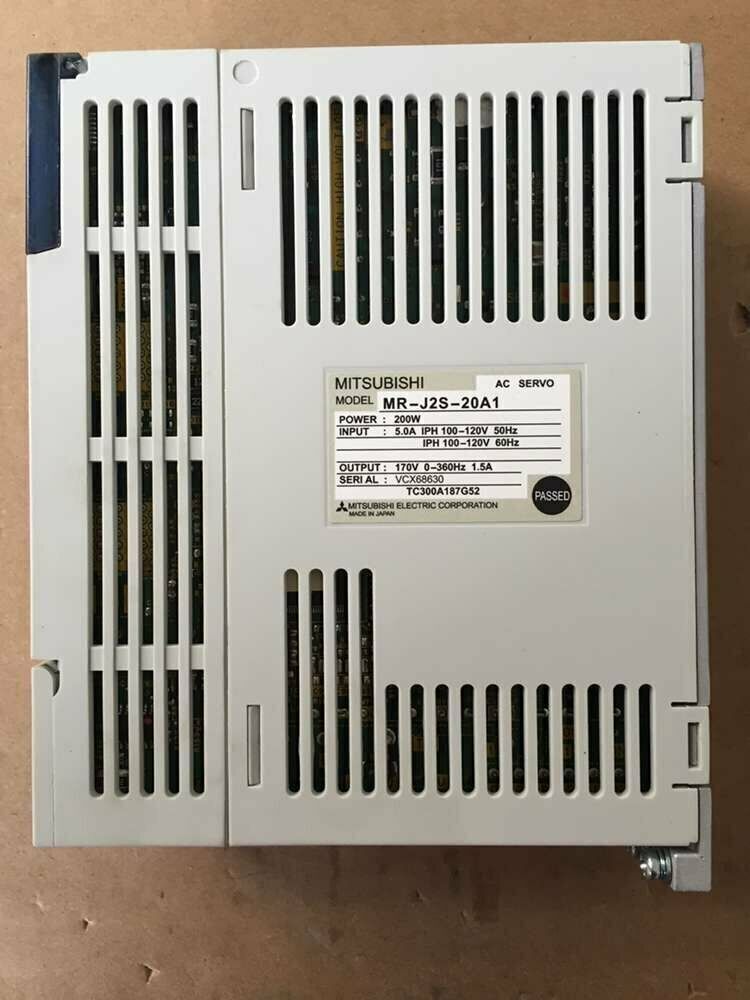 Used Mitsubishi MR-J2S-20A1 PLC Servo Drive - MITSUBISHI