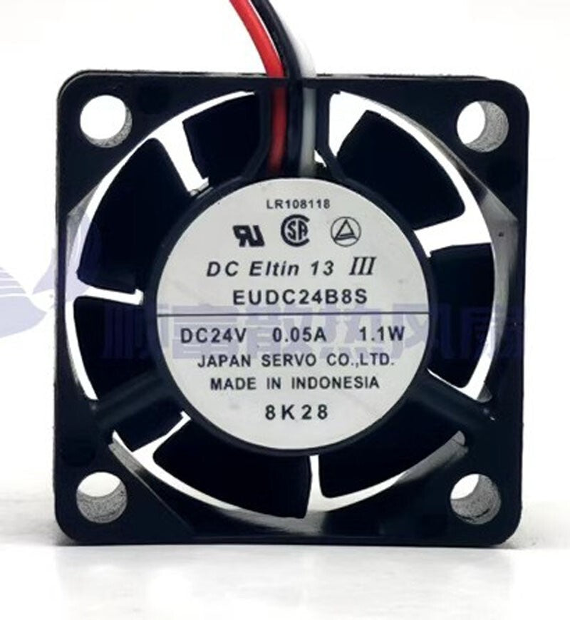 SERVO EUDC24B48S DC24V 0.05A 1.1W 4CM 3-Wire Inverter Cooling Fan