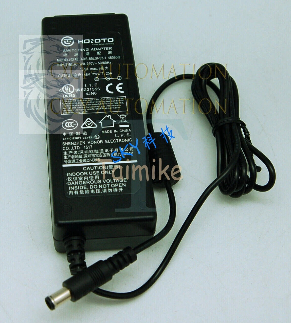1PC Dahua ADS-65LSI-52-1 video camera adapter 48V 1.25A with pin power supply~