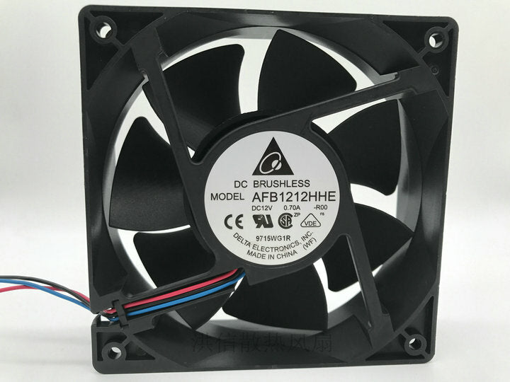 1pcs DELTA AFB1212HHE 12V 12CM 12038 0.70A cooling fan