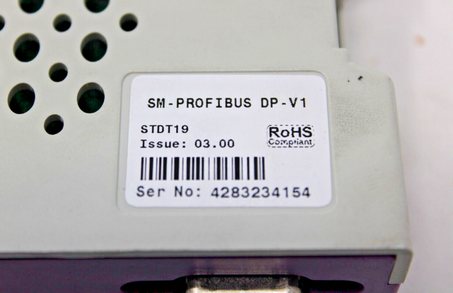 used Nidec SM-PROFIBUS-DP-V1 Profibus Communication Module - NIDEC