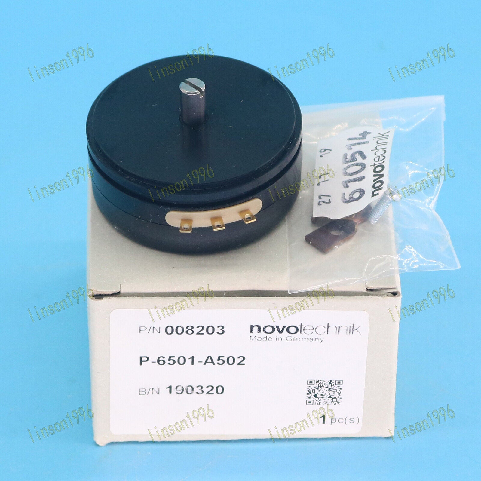 new 1PC  In Box Novotechnik Rotary Sensor P-6501-A502 FAST SHIP Novotechnik