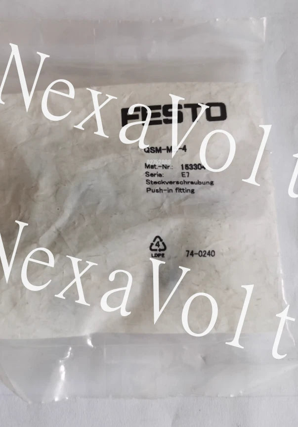 10PC FESTO joint QSM-M5-4 153304 &ll