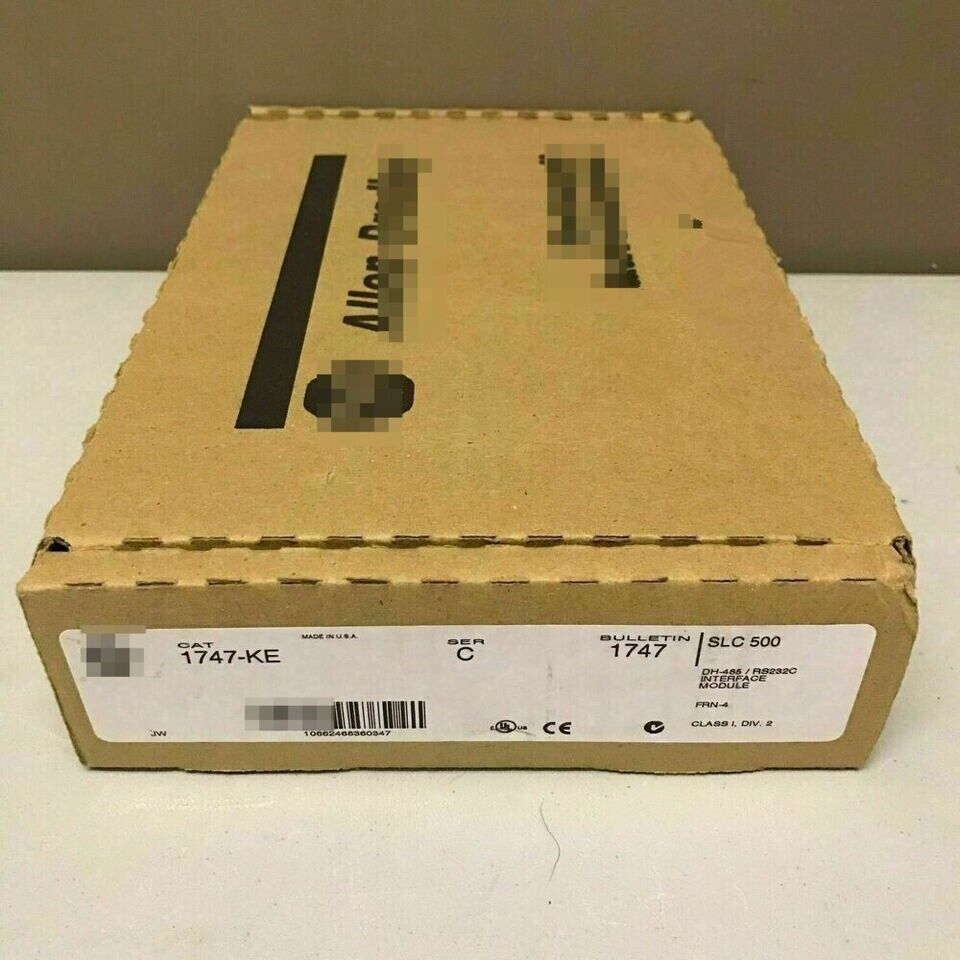 Factory Sealed AB 1747KE SLC 500 PLC Communication Module - NEW FACTORY SEALED