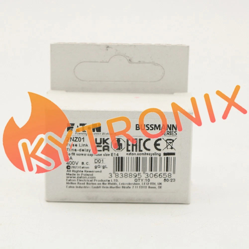 5pcs For Bussmann 2NZ01 Fuse 2A 400V gL/gG