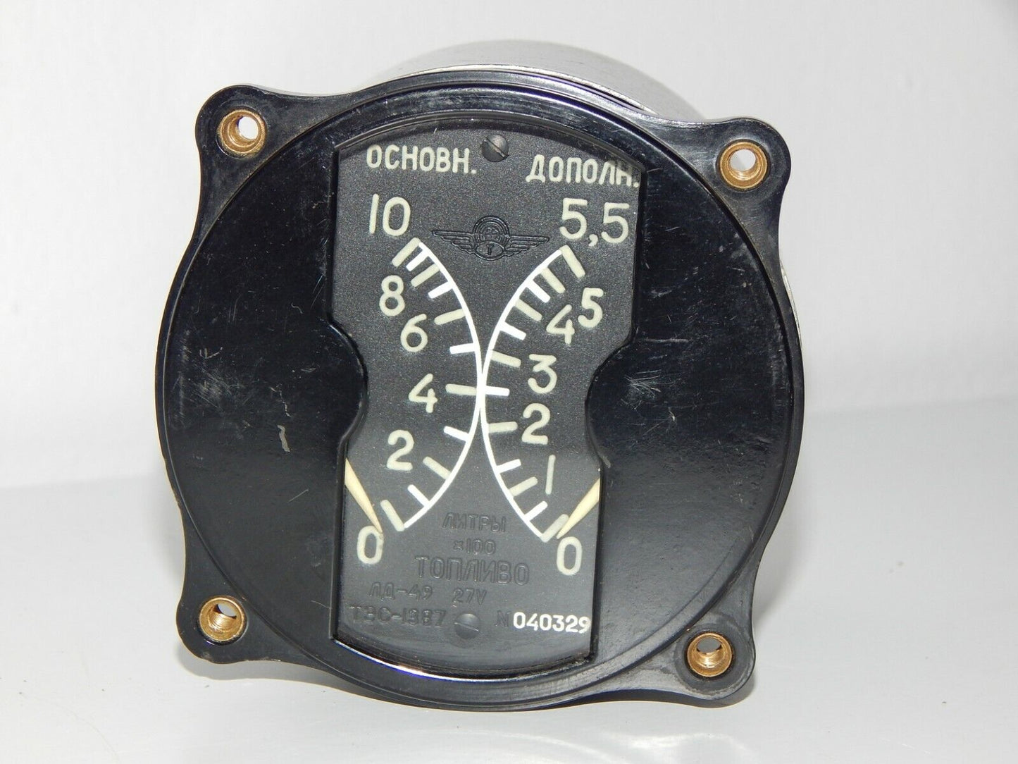 used Aircraft IL-76 IL-18 An-26 An-14 Fuel Indicator LD-49 Gauge IL An Tu - AVIATION SOLUTIONS