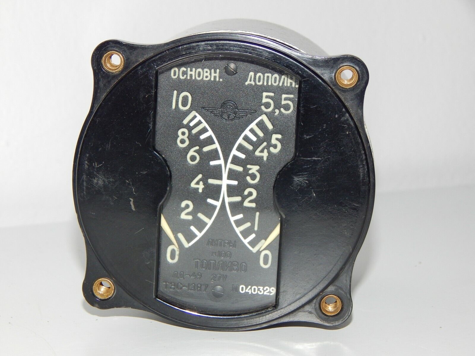 used Aircraft IL-76 IL-18 An-26 An-14 Fuel Indicator LD-49 Gauge IL An Tu - AVIATION SOLUTIONS