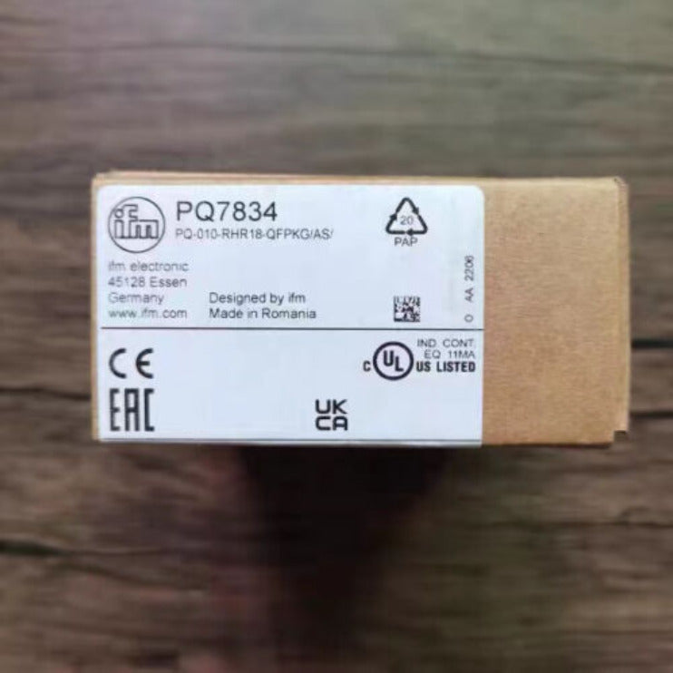 IFM PQ7834 pneumatic pressure sensor New in Box Factory Sealed - IFM
