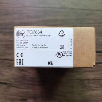 IFM PQ7834 pneumatic pressure sensor New in Box Factory Sealed - IFM