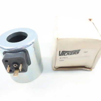 VICKERS 617471 Solenoid Directional Valve Coil 24VDC 39W - Industrial Control Component - VICKERS