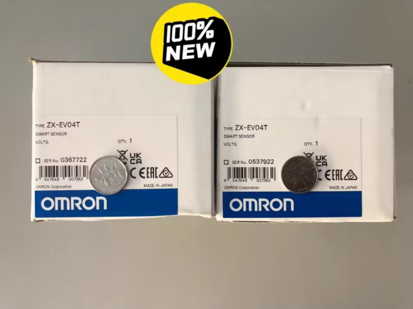 1PC Omron ZX-EV04T ZXEV04T Smart Sensor Free Ship