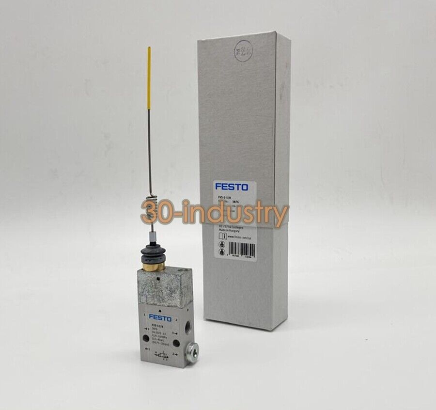 FESTO FVS-3-1/8 3876 Spring Whisker Valve - 1 Piece - FESTO