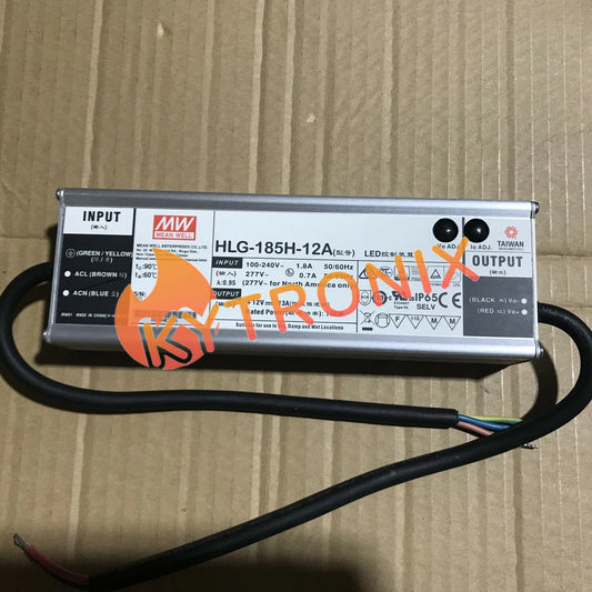 1Pcs MEAN WELL HLG-185H-12A 185W 12V 13A power supply