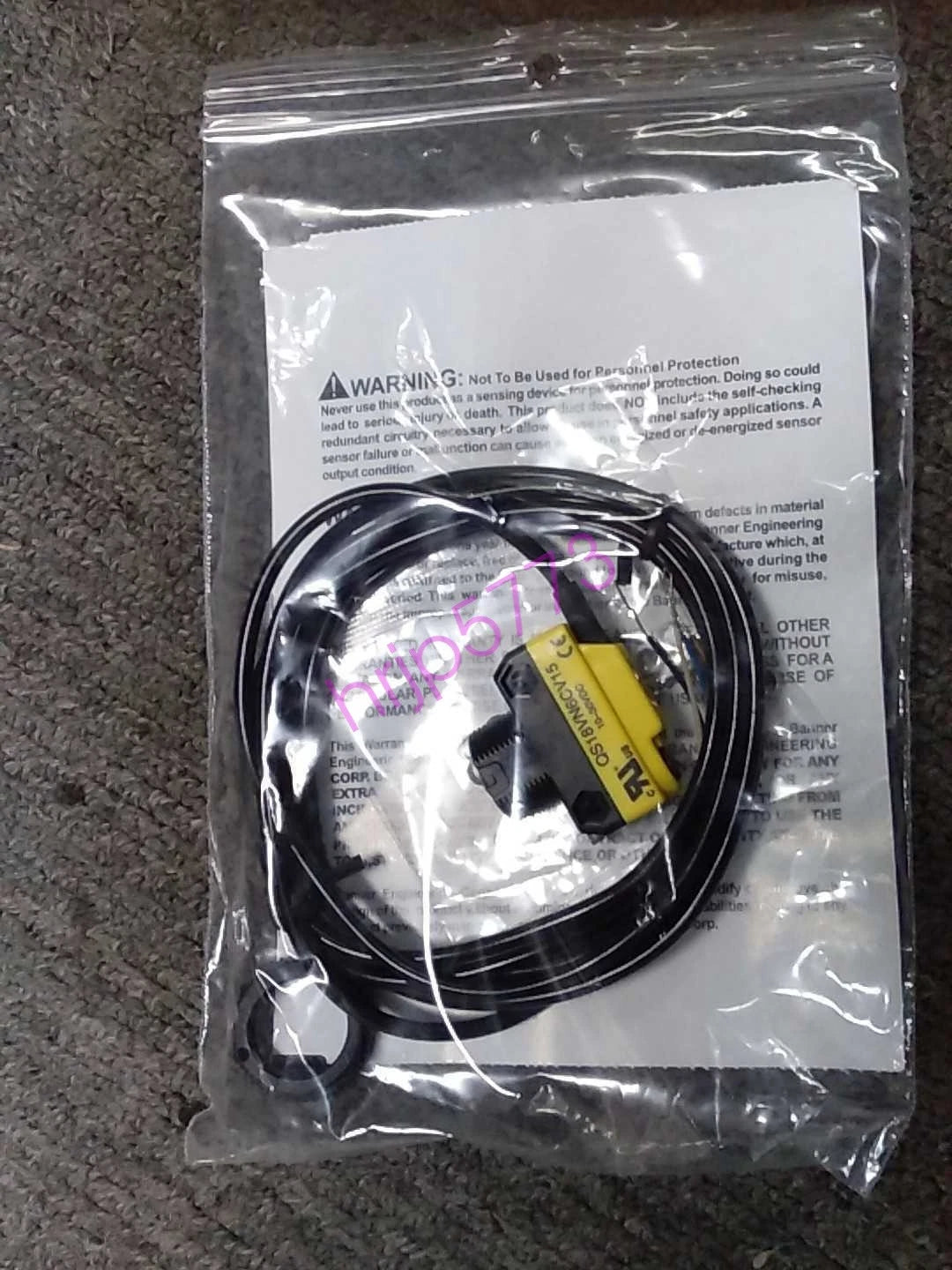 1 PCS BANNER QS18VN6CV15 Photoelectric switch