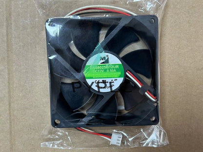 YM 8025 8CM DA08025B12UR 12V 0.50A three-wire cooling fan~