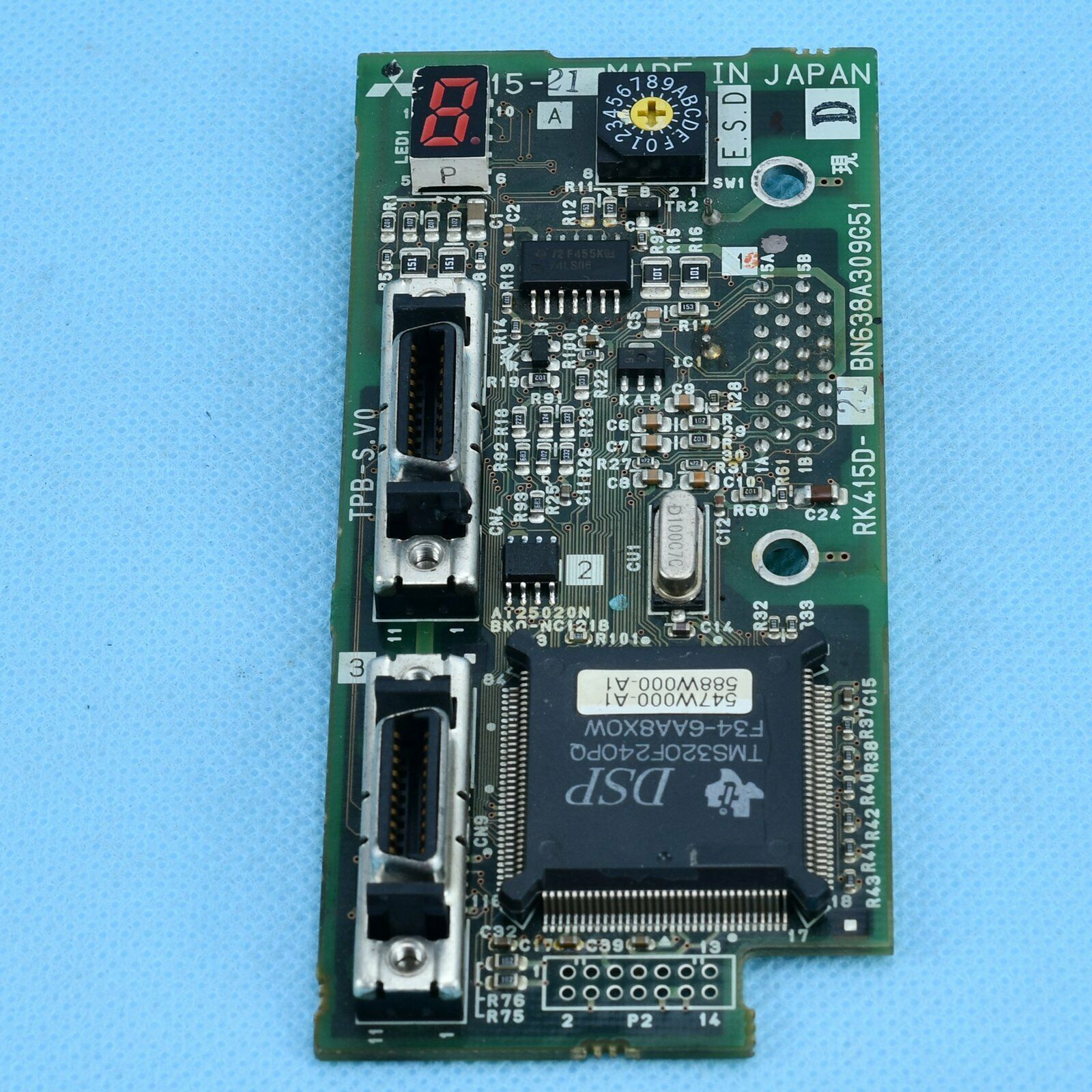 Used Mitsubishi RK41521 PLC in Good Condition - MITSUBISHI