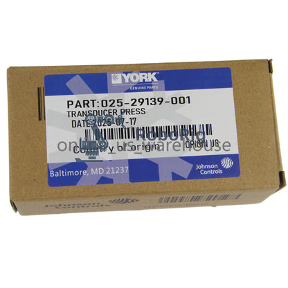 1PCS YORK 025-29139-001 Pressure Sensor 025 29139 001