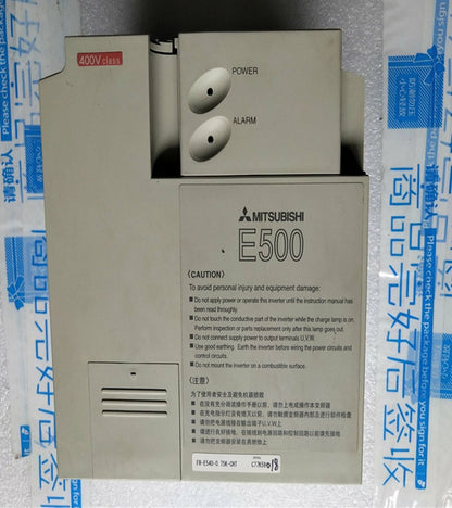 Mitsubishi Inverter FR-E540 0.75KVA 380V Used - MITSUBISHI
