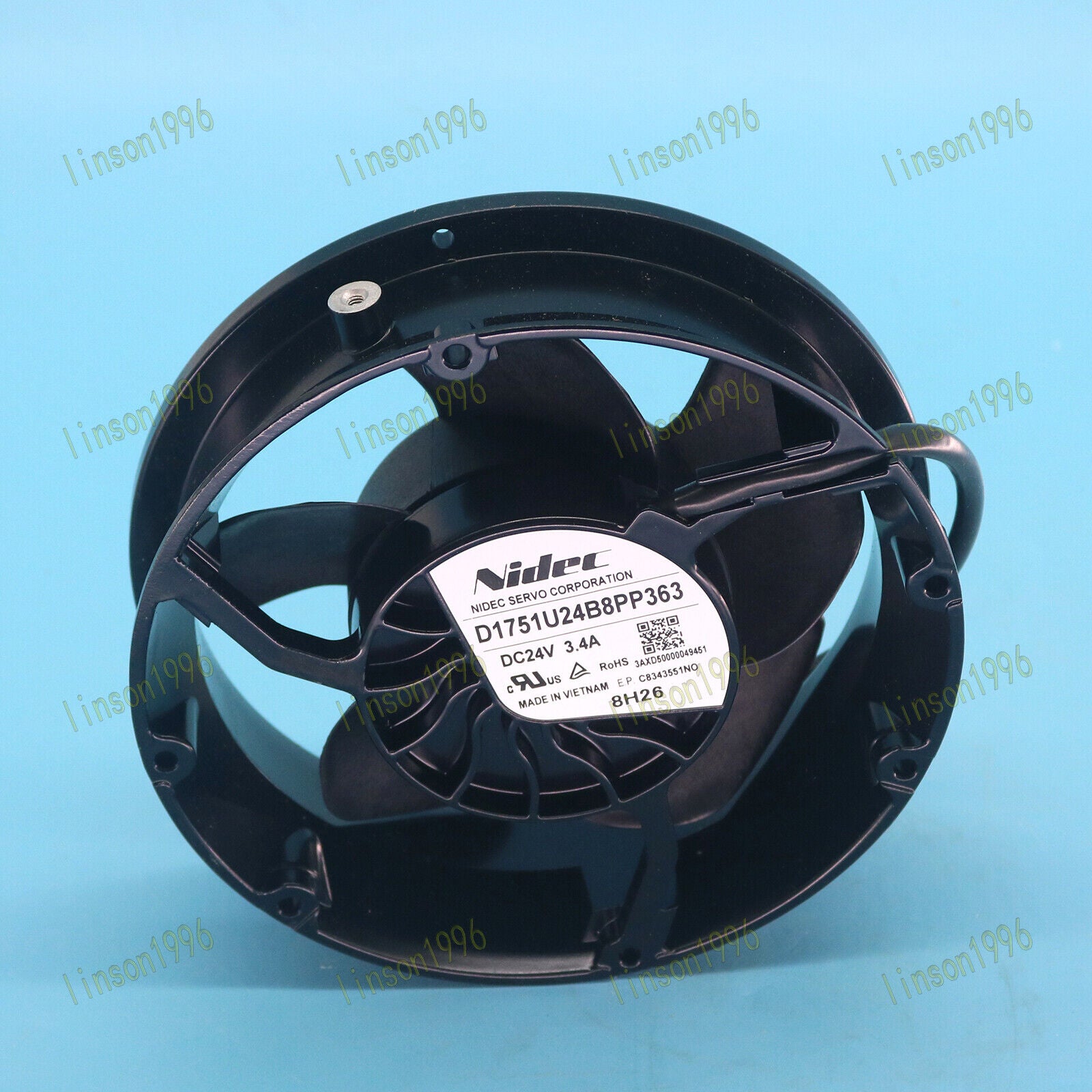 new 1PC  NIDEC D1751U24B8PP363 DC24V 3.4A 172*150*51MM cooling fan SHIP NIDEC