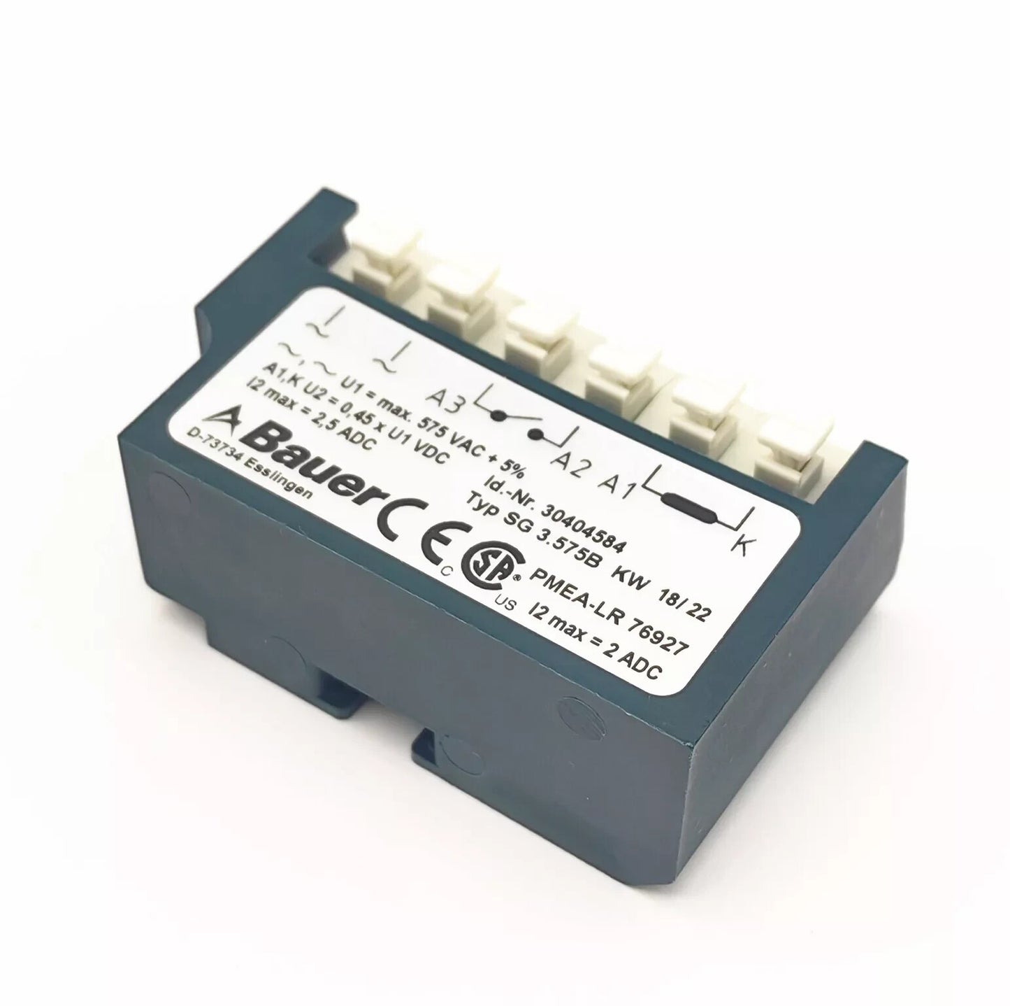Made in Germany - Bauer brake Rectifier Module Nr 30404584 Typ SG 3.575B