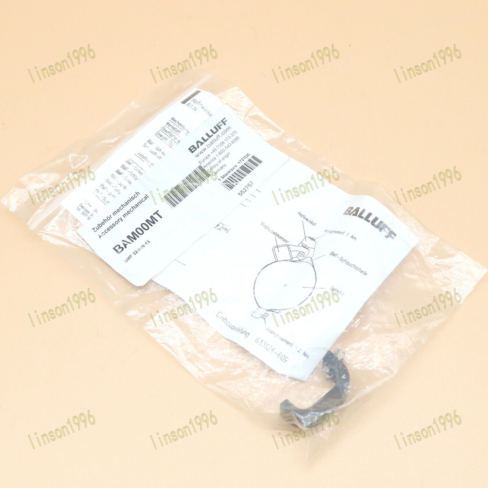 Balluff BMF 32-HW-13 Sensor Bracket Spot Stock - KOEED