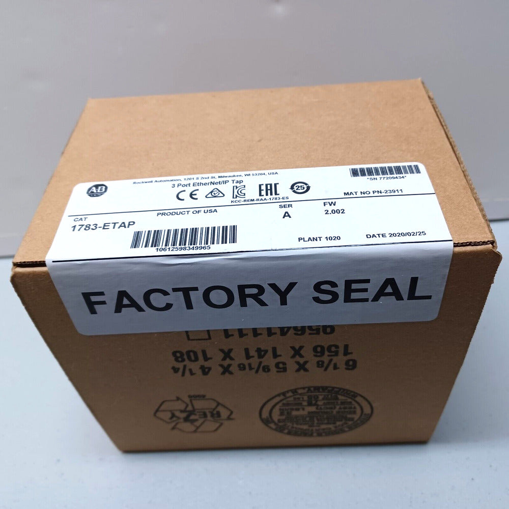 Sealed Allen-Bradley 1783-ETAP FW 3-Port Ethernet Tap - ALLEN-BRADLEY
