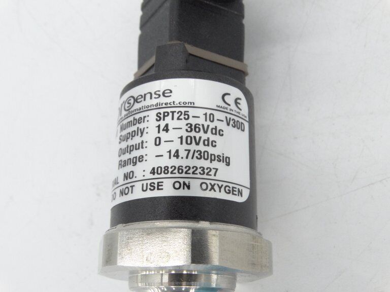 AUTOMATION DIRECT Pressure Transmitter SPT25-10-V30D Industrial Pressure Transmitter - AUTOMATION DIRECT