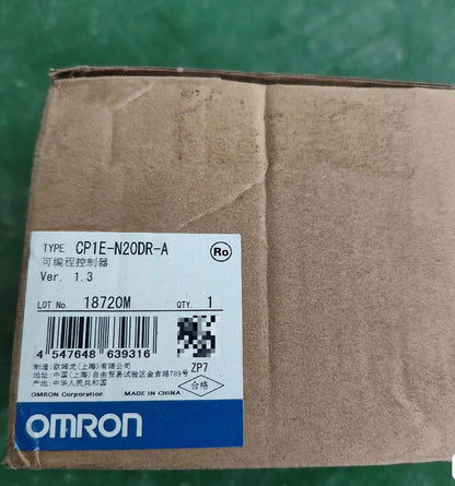 OMRON CP1E-N20DR-A programmable controller module - OMRON