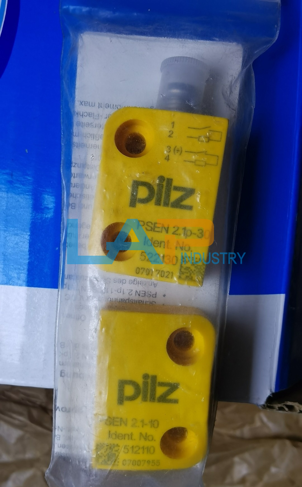 Pilz Magnetic Switch PSEN 2.1P-30 / PSEN2.1-10 - Pair 6mm - PILZ