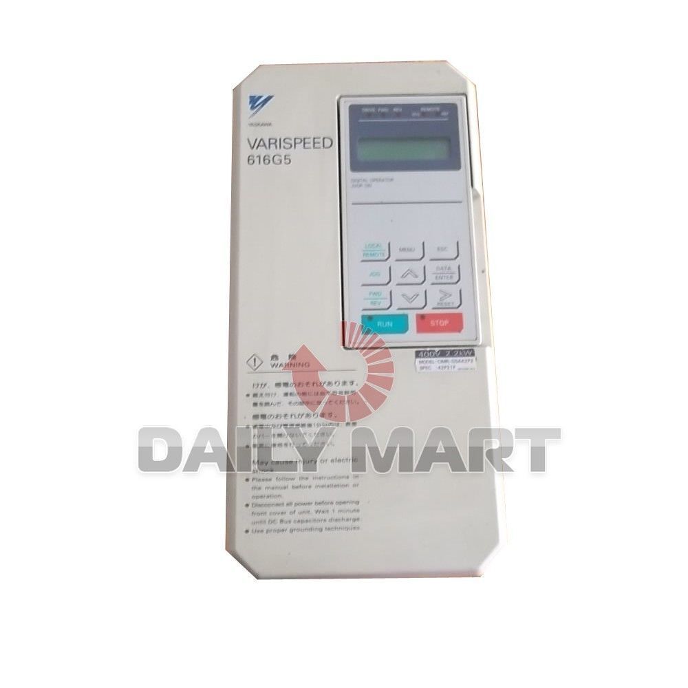 new YASKAWA CIMR-G5A42P2 380V 2.2KW 616G5 PLC INVERTER DRIVE (AA4) 3PH Phase - YASKAWA