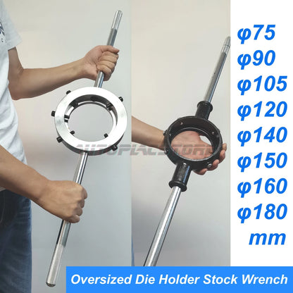 Steel Round Die Holder Stock Wrench ID. Ø75 Ø90 Ø105 Ø120 Ø140 Ø150 Ø160 Ø180mm
