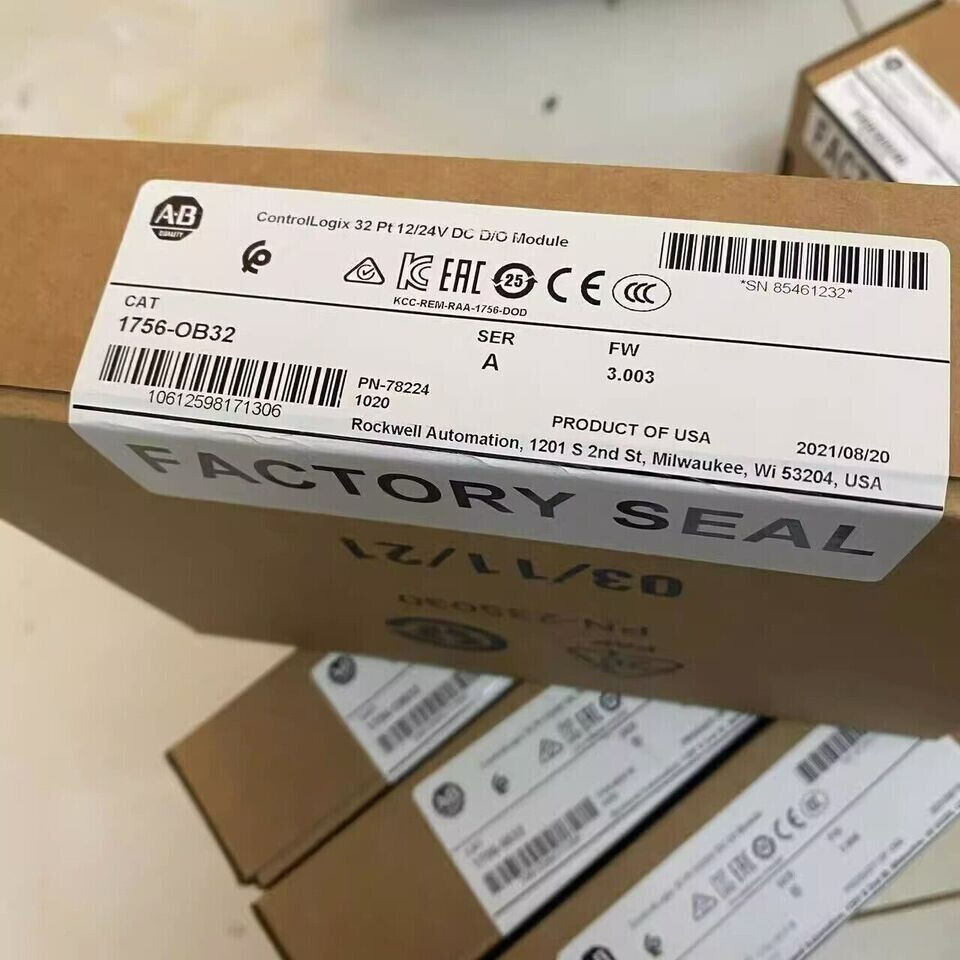 Allen-Bradley New 1756-OB32 SER A ControlLogix 32 Point Module for Industrial Automation - ALLEN-BRADLEY