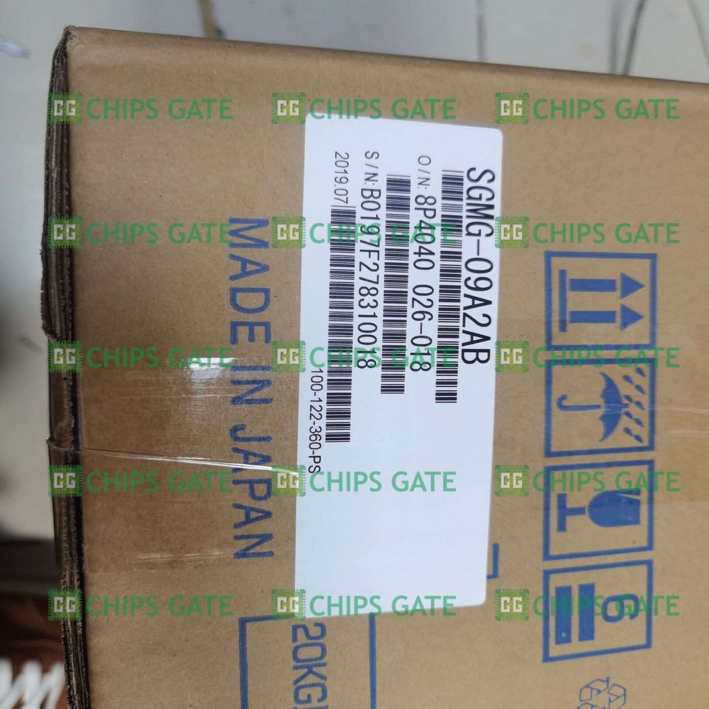Yaskawa SGMG-09A2AB Servo Motor In - YASKAWA
