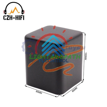 1PC AMPLIFIER TRANSFORMER COVER 85x85x100mm Iron Triode AUDIO Enclosure Case DIY