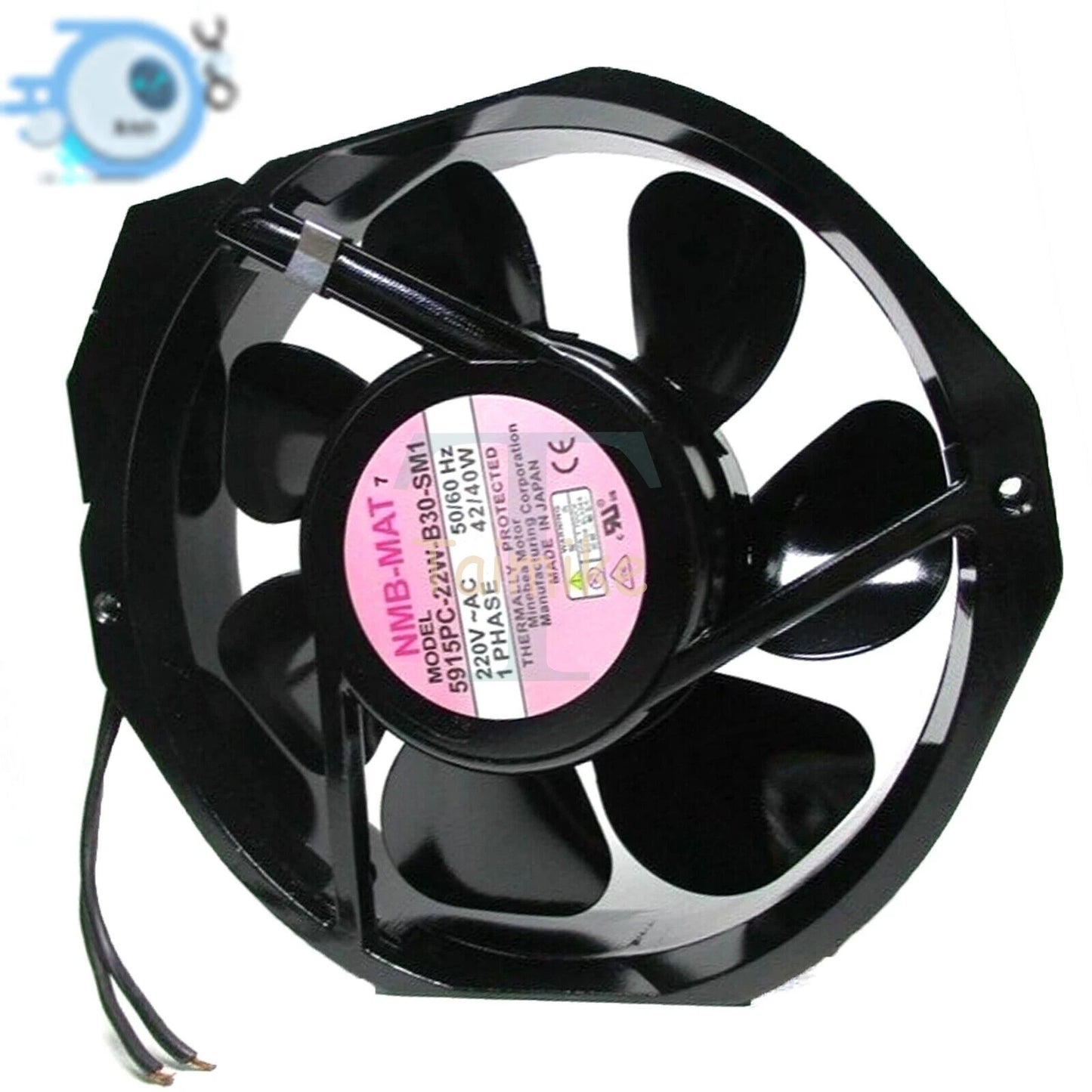 NMB 5915PC-22W-B30-SM1 AC Fan AC220V 42/40W 50/60Hz~