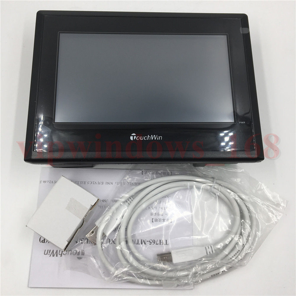 new 7" HMI Touch Screen gramming Cable+Software TH765-N upgraded to TG765S-MT - THYSSENKRUPP AUTOMATION SOLUTIONS