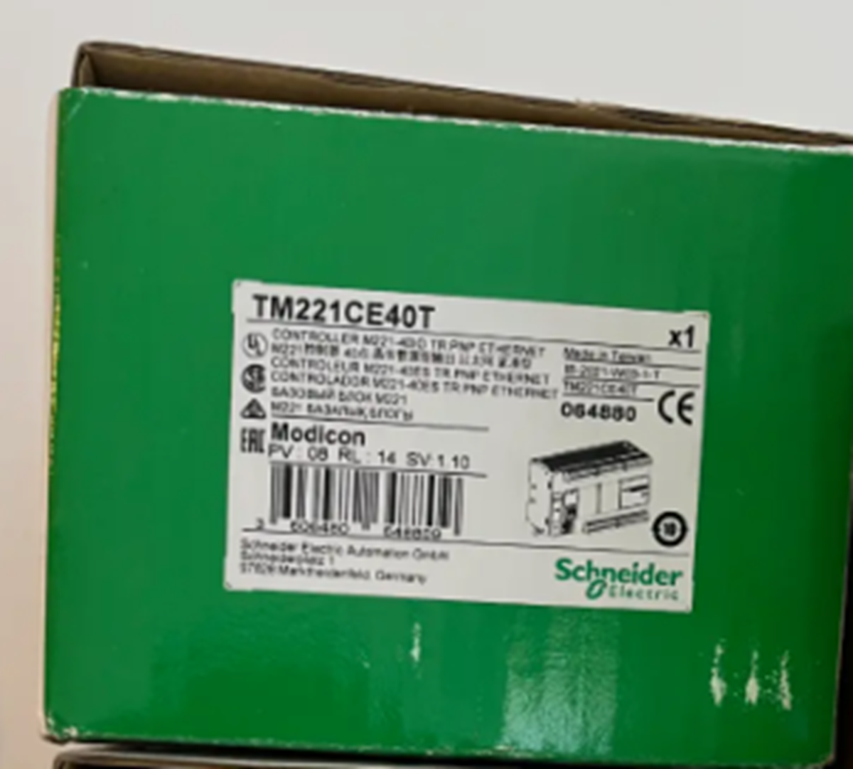 Schneider Electric TM221CE40T PLC - SCHNEIDER ELECTRIC