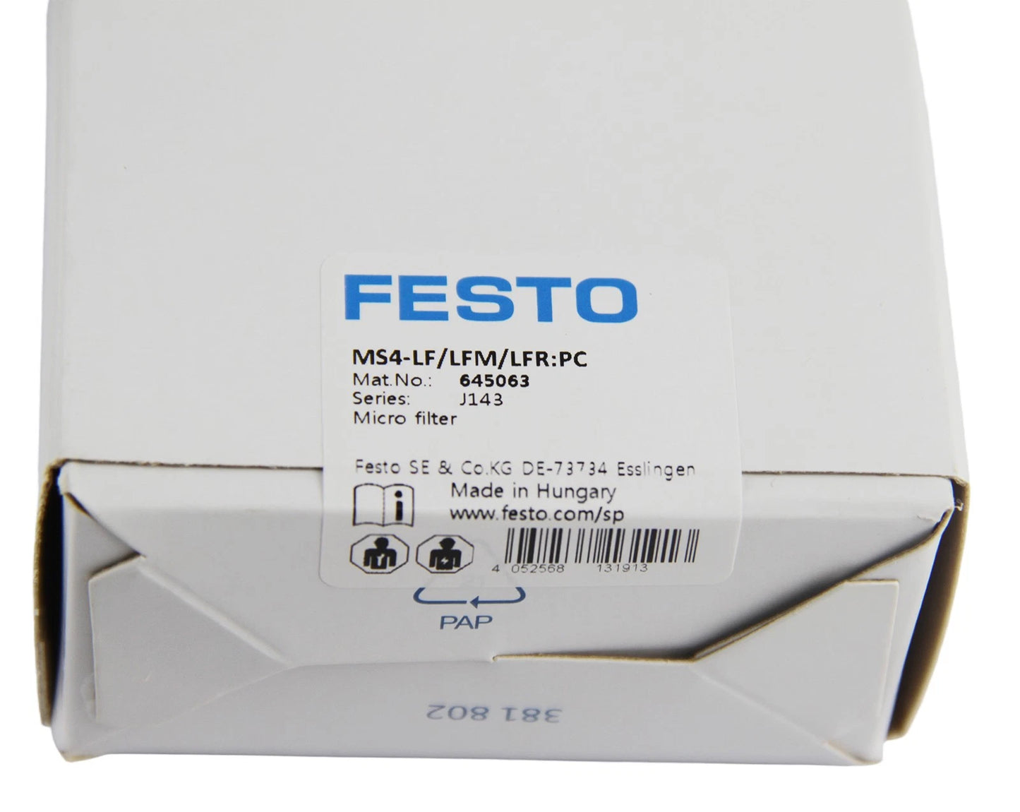 1PCS FESTO MS4-LF/LFM/LFR:PC 645063 Compressed air filter - US Stock#I