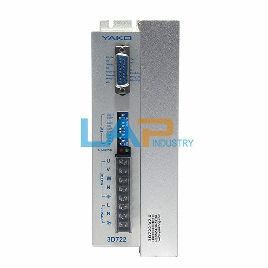 new 1Pcs For YAKO three-phase stepper motor driver 3D722 110-220Vac - YAKO