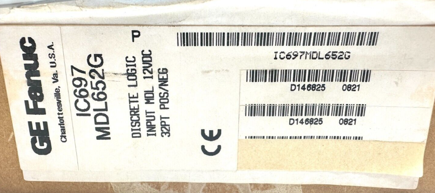 new GE Fanuc IC697MDL652G Input Module - GE FANUC