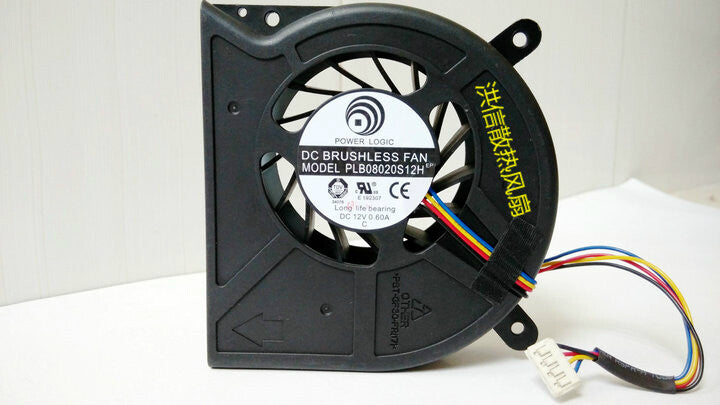 1pcs For Haier one machine fan PLB08020S12H DC12V 0.60A 4pin