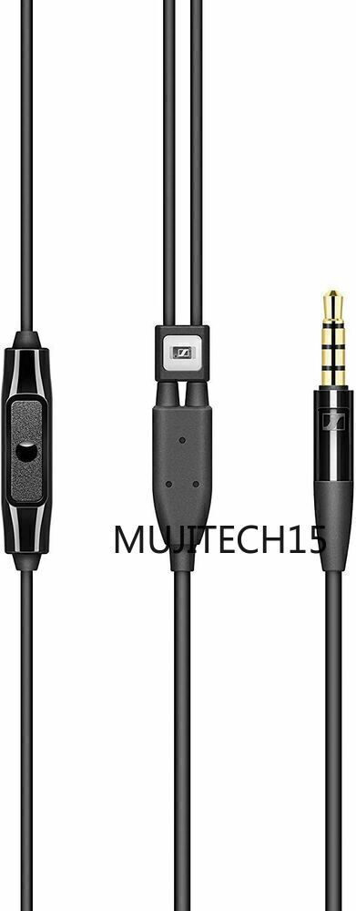 new Sennheiser IE 80 S In-Ear High-Fidelity Wired Earphones Black & Sealed - SENNHEISER