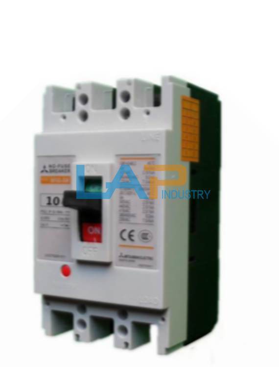 Mitsubishi NF60-SW 3P 10A Plastic Case Circuit Breaker - 1 Piece - MITSUBISHI